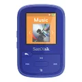 SanDisk SDMX28-016G-G46B Clip Sport Plus MP3 Player, 16GB (Blue)