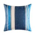 KAS OUTDOOR Albert Square Outdoor Cushion, Navy, 50 x 50cm Size 9313760510698