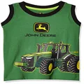 John Deere Boys' Toddler Muscle T-Shirt, John Deere Green/Black, 2