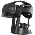 Skywin VR Stand - Headset Display Stand and Cable Organizer for all VR Glasses - HTC Vive Playstation VR and Oculus Rift