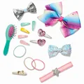 Glitter Girls – Hair Styling Set – Rainbow Hair Bows – Hair Clips & Elastics – 14-inch Doll Accessories – 3 Years + – GG Hair Play Set