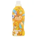 Fluffy Concentrate Liquid Fabric Softener Conditioner, 1L, 50 Washes, Summer Breeze, Long Lasting Freshness, 1224383
