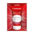 Colgate Optic White Renewal Vibrant Clean Teeth Whitening Toothpaste, 85g, With 3 percent Hydrogen Peroxide, Enamel Safe
