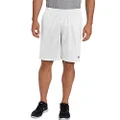 Champion Men's Long Mesh Short with Pockets,White,Large