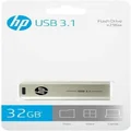 HP X796W 32GB USB 3.1 Flash Drive, Metallic