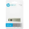 HP X796W 32GB USB 3.1 Flash Drive, Metallic