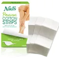 Nad's Premium Cotton Strips, Washable and Reusable, For Use with Cold and Warm Wax Products, Pack of 20