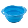 Beco Collapsible Silicone Travel Dog Bowl Blue Small