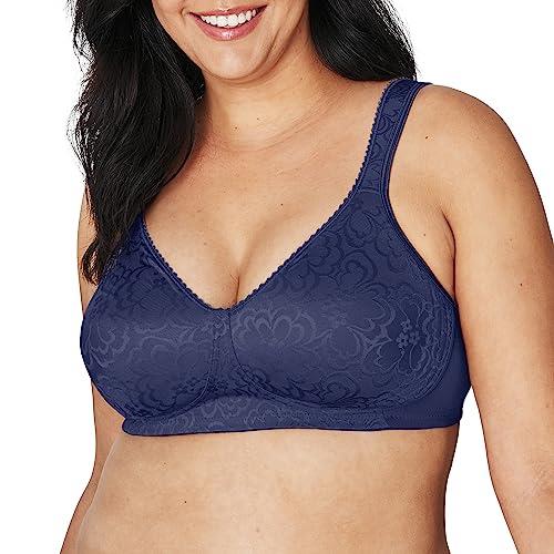 Playtex Women's 18 Hour Ultimate Lift and Support Wire Free Bra, Blue Velvet,44DDD