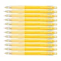 Pilot Colour Eno HCR-197-Y 0.7 mm Yellow Colour Mechanical Pencil with Yellow Lead (HCR-197-Y) - Pack of 12