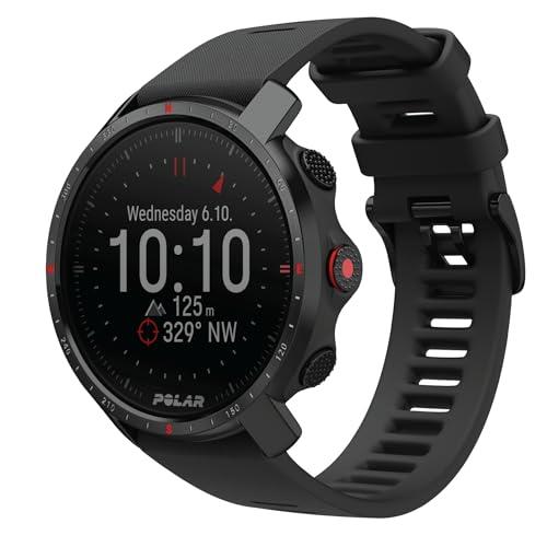 Polar Grit X Pro - GPS Multisport Smartwatch - Military Durability, Sapphire Glass, Wrist-Based Heart Rate, Long Battery Life, Navigation - Best for Outdoor Sports, Trail Running, Hiking