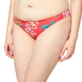 BILLABONG Women's Sunny Tropic Bikini Bottoms, Solstice Story Red, 10 (Size: Large)