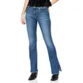 7 for All Mankind Women's Bootcut Jeans, Mid Blue, 3