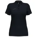 Joma Women's Championship VI Polo Shirt Black-Anthracite