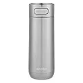 Contigo 2063408 Luxe AUTOSEAL Vacuum-Insulated Travel Mug | Spill-Proof Coffee Mug with Stainless Steel THERMALOCK Double-Wall Insulation, 16 oz, Stainless Steel