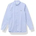 Lacoste Men s Slim Stretch Oxford Shirt, Hemispher/Light Blue, Small UK