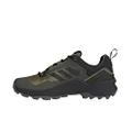 adidas Men's Terrex Swift R3 Gore-TEX Hiking Shoes, Focus Olive/Core Black/Grey Five, 8