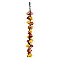 Meinl Percussion Fiberglass Birds Shaker - Easy to Attach to any Instrument Stand - Musical Instruments - Fiberglass - Red and Yellow (BI7RY)
