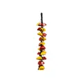 Meinl Percussion Fiberglass Birds Shaker - Easy to Attach to any Instrument Stand - Musical Instruments - Fiberglass - Red and Yellow (BI7RY)