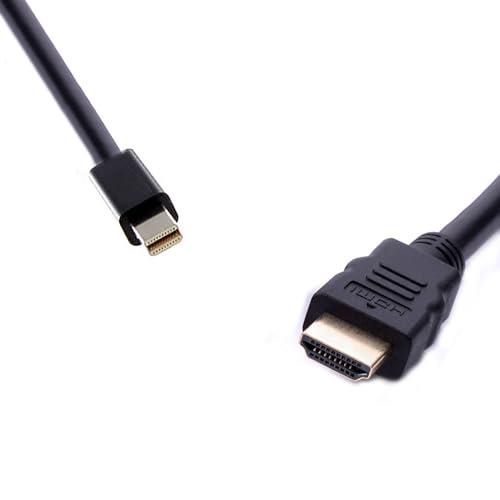 8Ware Mini DisplayPort to HDMI Cable, 1.8 m Length, Black