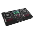 Numark Mixstream Pro Standalone DJ Controller with Speakers, 7” Touch Screen, WiFi Streaming, Smart Light Controls, 6” Scratch Wheels, 2 Channels & FX