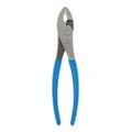 Channellock 528 8-Inch Slip Joint Pliers|Utility Plier with Wire Cutter|Serrated Jaw Forged from High Carbon Steel for Maximum Grip on Materials|Specially Coated for Rust Prevention,Blue