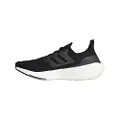 Adidas Men's Ultraboost 21 Running Shoe, Black/Black/Grey, 10
