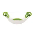 Dexas Handles Salad Bowl, Large, Green/White