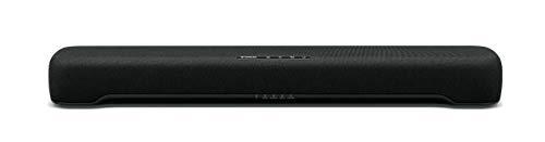 Yamaha Compact Soundbar with Built-in Subwoofer, Bluetooth and Clear Voice, SRC20AB (Black)
