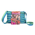 ZIP-IT Studio Handbag, Turquoise Blue/Spring Green