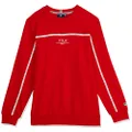 Fila Unisex Urban Crew Sweatshirt, Red, Size X-Large