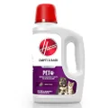 Hoover Pet Carpet Cleaning Solution, Deep Cleaning Carpet Shampoo, 64 fl oz Formula, White, AH31925