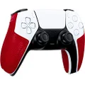 Lizard Skins PS5 Controller Grip – 0.5mm DSP Playstation 5 Grip - Easy to Install PRE Cut Pieces (Crimson Red)