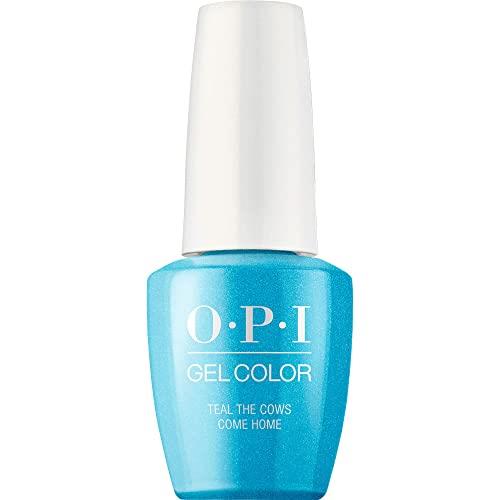 OPI GelColor Soak Off UV LED Gel Polish GCB54 Teal The Cows Come Home 15ml