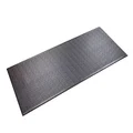 SuperMats Heavy Duty 30GS Equipment Mat for Exercise Machines, Made in USA, Black, 30" x 72"