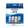 EPSON 512 EcoTank Ink Ultra-high Capacity Bottle Color Combo Pack (T512520-S) Works with EcoTank ET-2720, ET-2800, ET-2803, ET-2840, ET-4700, ET-4800, ET-4810