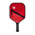 WILSON Juice Team Pickleball Paddle, Red/Black, 4-18 inch, WR065011U1