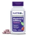 Natrol - Vitamin B12 Maximum Strength Energy Support Fast Dissolve Strawberry 5000 mcg. - 100 Tablet(s)