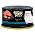FANCY FEAST Adult Royale Tuna With Shrimp Seafood Wet Cat Food 24x85g