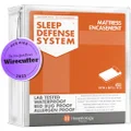 HOSPITOLOGY PRODUCTS Mattress Encasement - Zippered Bed Bug Dust Mite Proof Hypoallergenic - Sleep Defense System - King - Waterproof - Stretchable - Standard 12" Depth - 78" W x 80" L