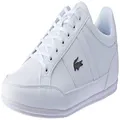Lacoste Men's Chaymon Bl 1 CMA Sneaker, White/White, 7