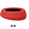 Kurgo Splash Free Wander Water Bowl, No Spill Dog Travel Bowl, Portable No Mess Water Bowl for Dogs, Splash Less Pet Bowl for Car Travel, Dog Travel Accessories, 24 oz, Chili Red
