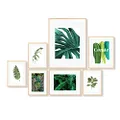 Cooper & Co. Instant Gallery Wall 7 Pieces Photo Frame Set, Oak