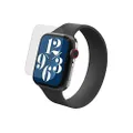 ZAGG InvisibleShield Ultra Clear+ for the Apple Watch Series 6/SE/5/4 (44mm Screen)- Impact Protection, Touch Sensitive, Easy Application, Full Coverage