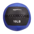 Amazon Basics Training Exercise Medicine Wall Ball, 10-Pound/4.5 Kilograms, Blue
