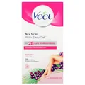 Veet Easy Gelwax Wax Strips Normal Skin, 20 pack (0124618)