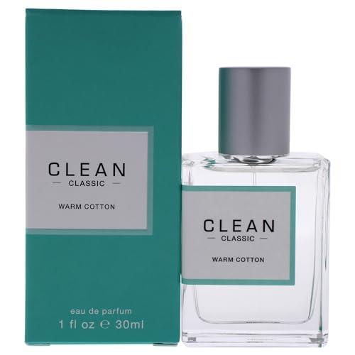Clean Classic Warm Cotton by Clean for Women - 1 oz EDP Spray, 29.57 millilitre