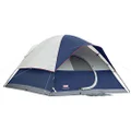 Coleman Elite Sundome Camping Tent with LED Lights, Weatherproof 6-Person Tent with Included Rainfly & Frame that can Withstand 35 MPH Winds, Built-In LED Lighting System with 3 Brightness Settings