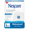 Nexcare Tegaderm Waterproof Transparent Dressing 101mm x 120mm (Pack of 4)