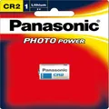 Panasonic CR2 Photo Lithium 3V Camera Battery, 1-Pack (CR-2W/1BE)